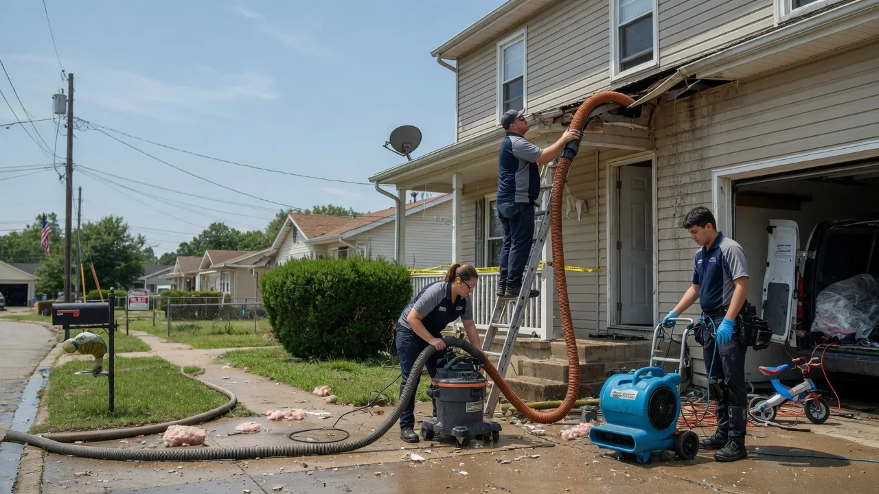 Water Damage Restoration in Hope, KS near me